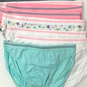 Fruit of the Loom Panties Cotton Hi-Cut 9pk - Women's 8 XL